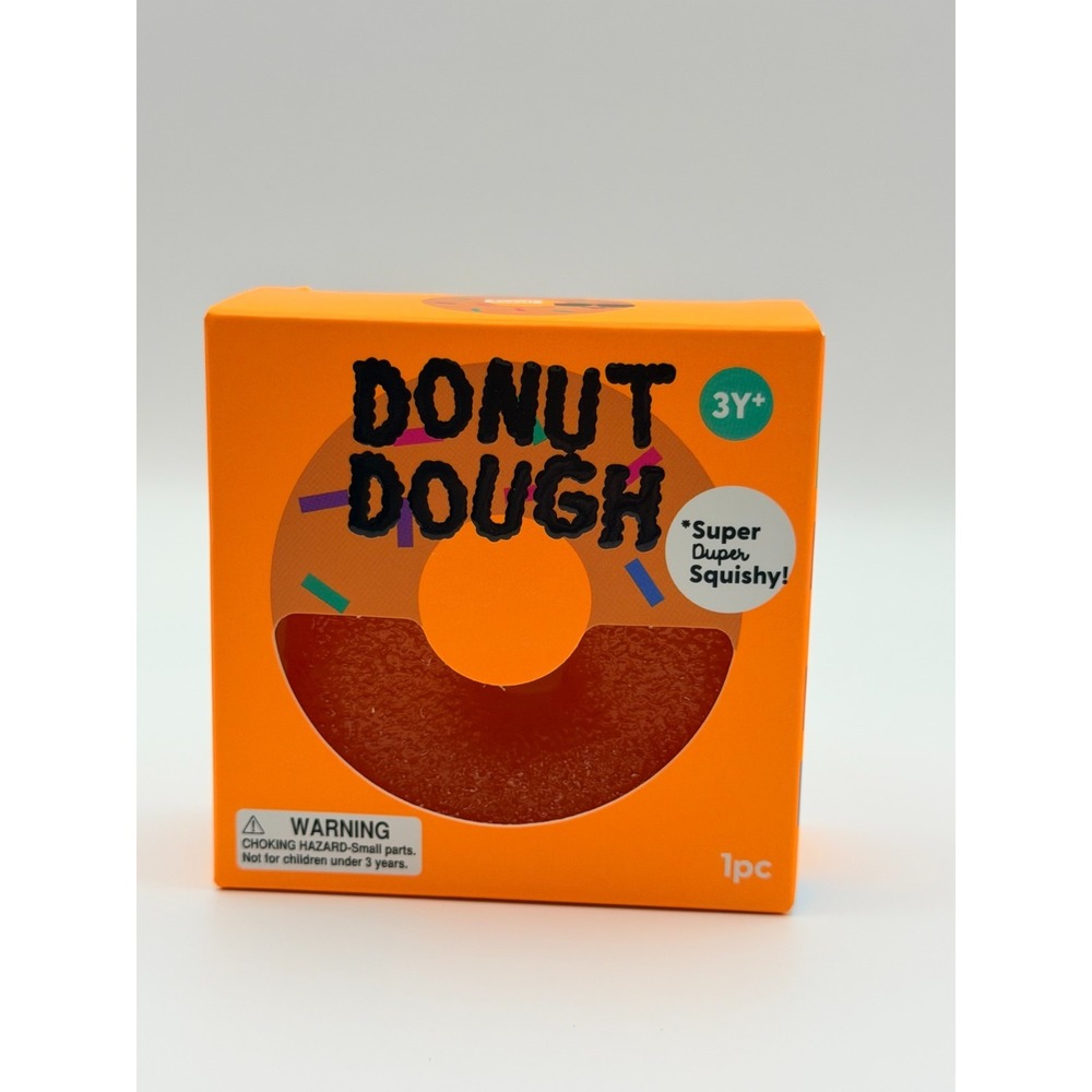 *NEW* Target NeeDoh-Style J'Adore Donut Dough Super Duper Squishy Toy orange